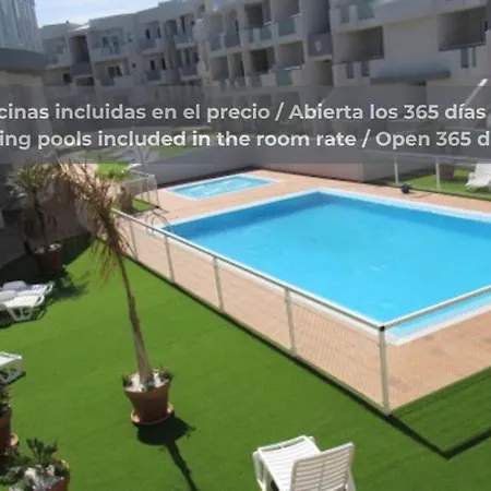 Chocolate Brownie Piscina, Terraza, Planta Baja, Parking Y Wifi Lägenhet Corralejo