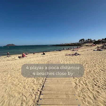 Chocolate Brownie Piscina, Terraza, Planta Baja, Parking Y Wifi Appartement Corralejo
